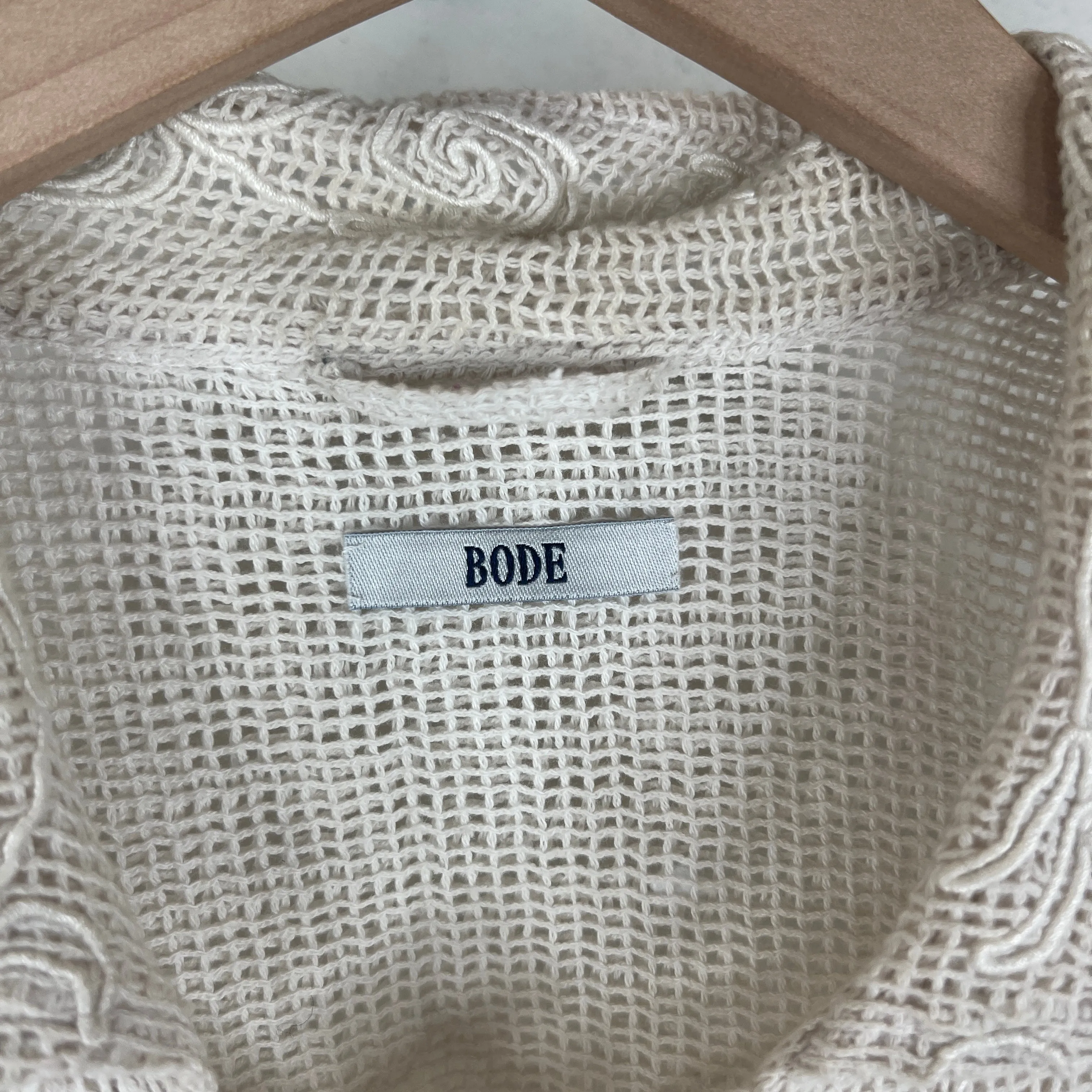 Bode Mesh Knit Shirt