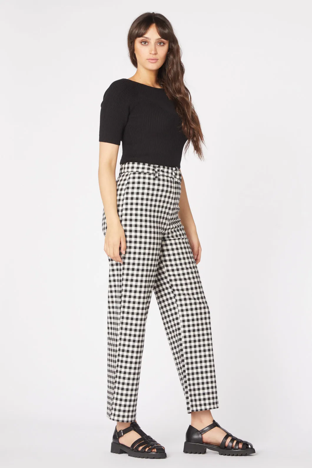 Claire Gingham Pant