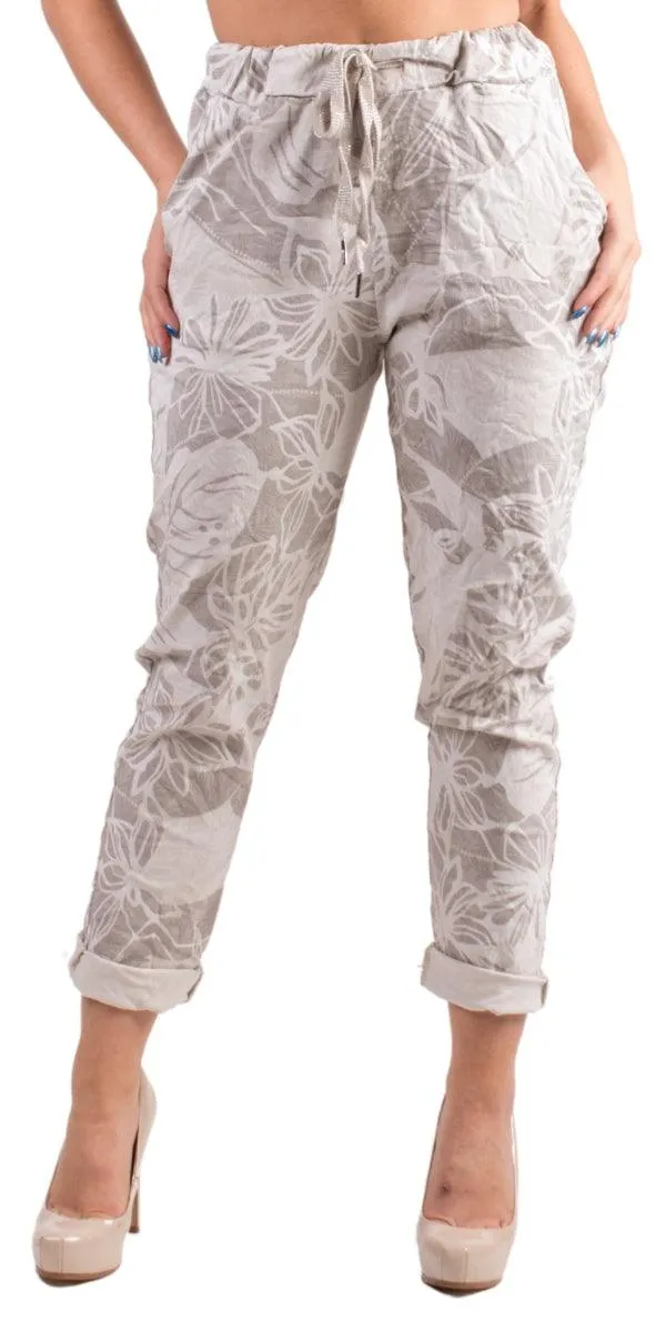 Cornelia Aloha Print Pant