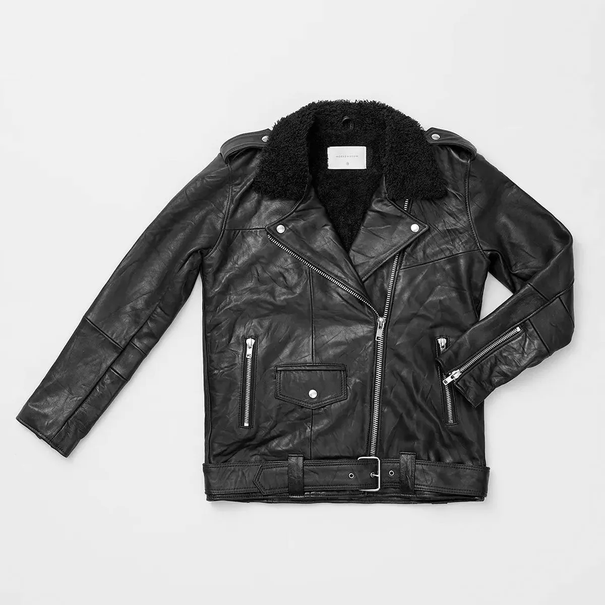 Deadwood Uma Leather Jacket Black