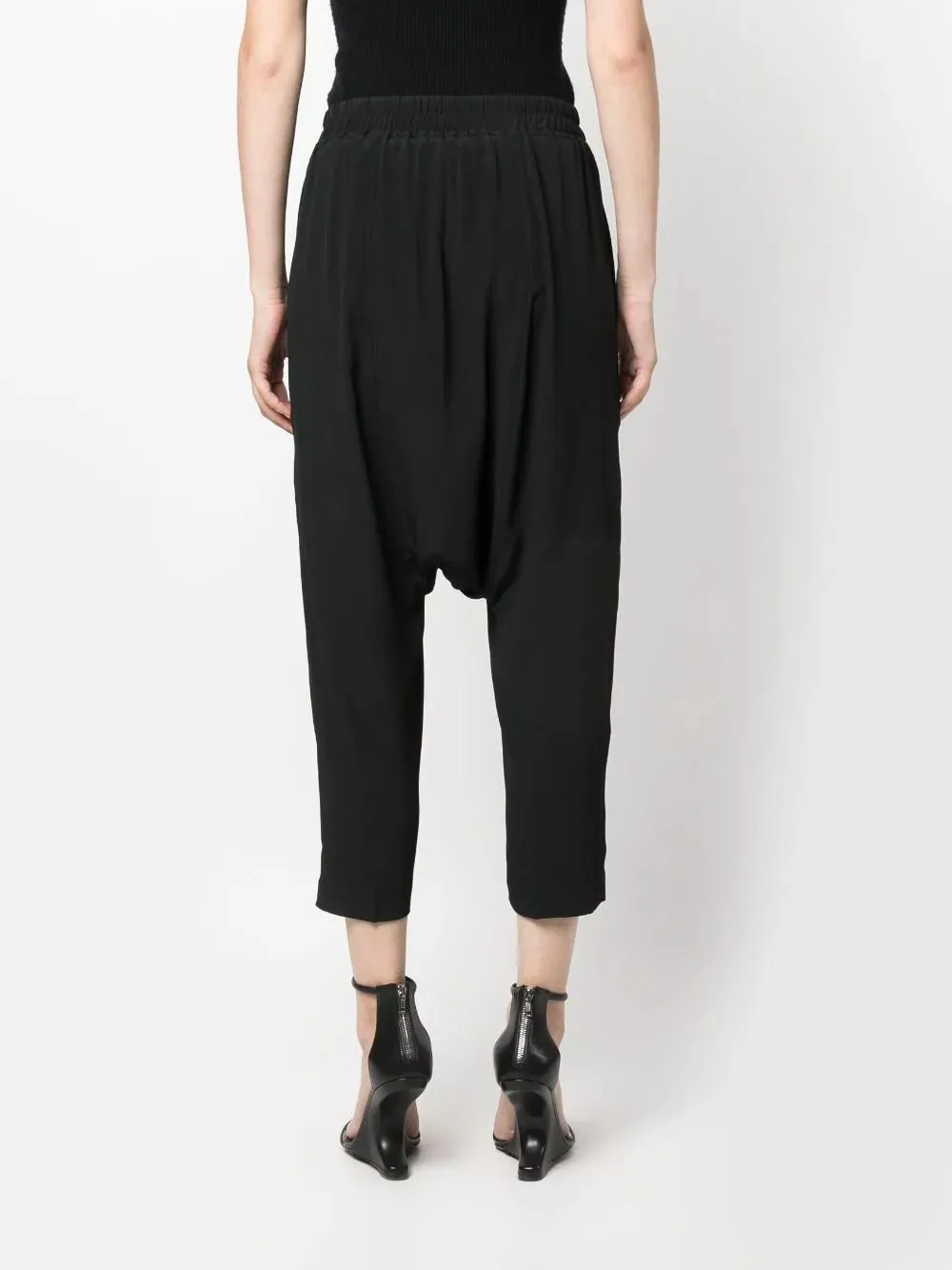 Drawstring Cropped Pants