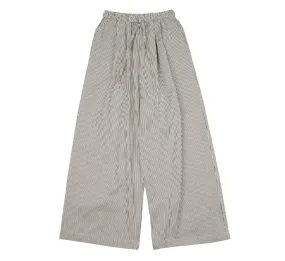 DRAWSTRING STRIPE PANTS