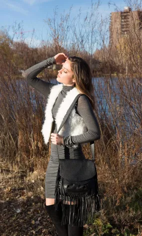 Eleven Paris Tanzanie Faux Fur Vest