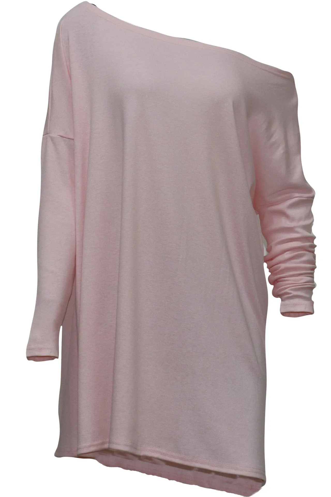 Fashion Off The Shoulder Long Sleeves T Shirts