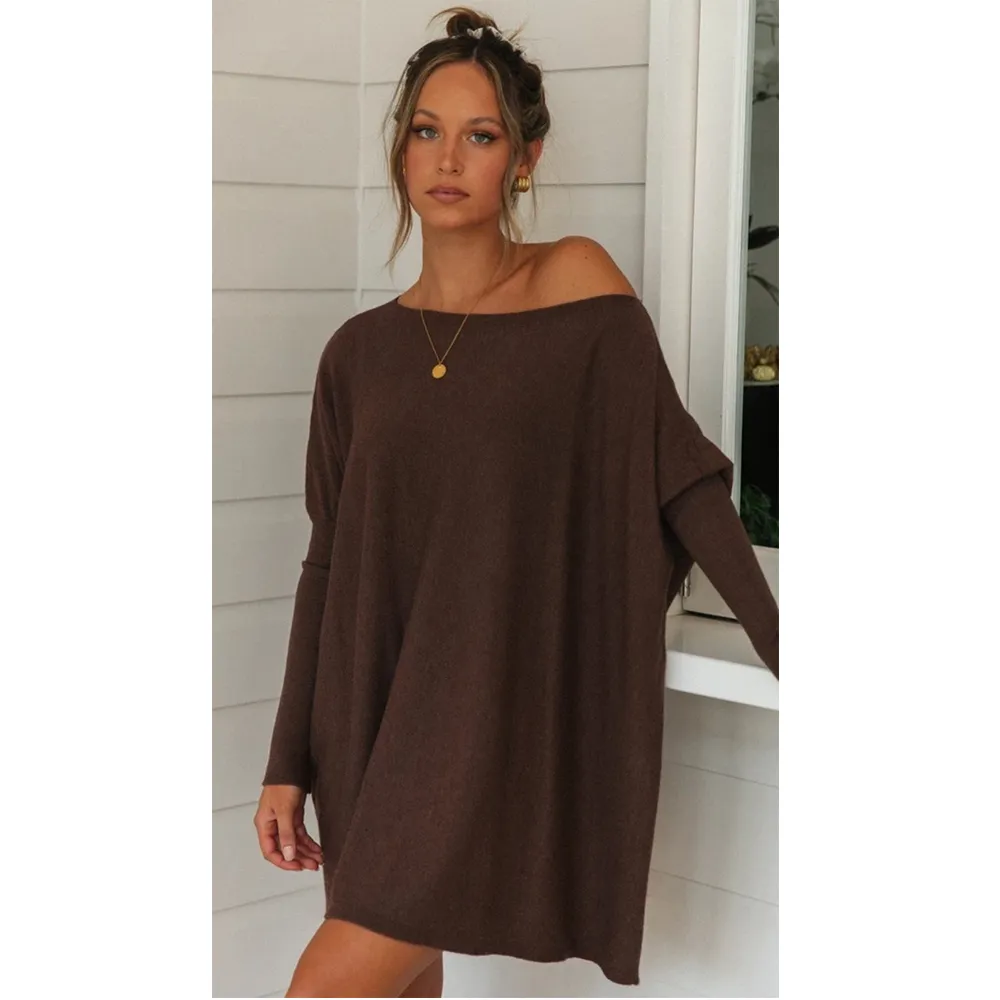 Fashion Off The Shoulder Long Sleeves T Shirts