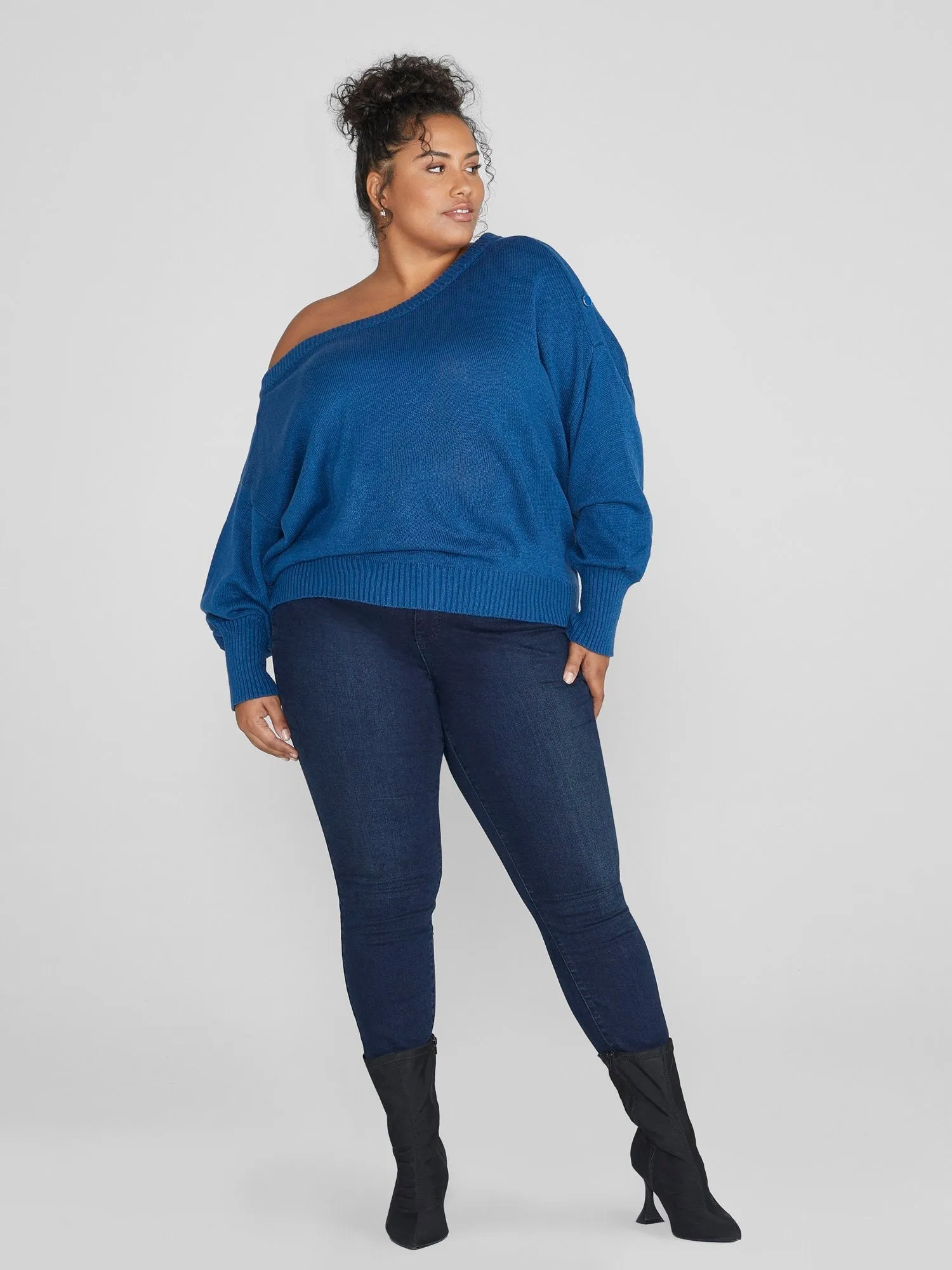 Fashion To Figure - Adrienne Off-Shoulder Sweater