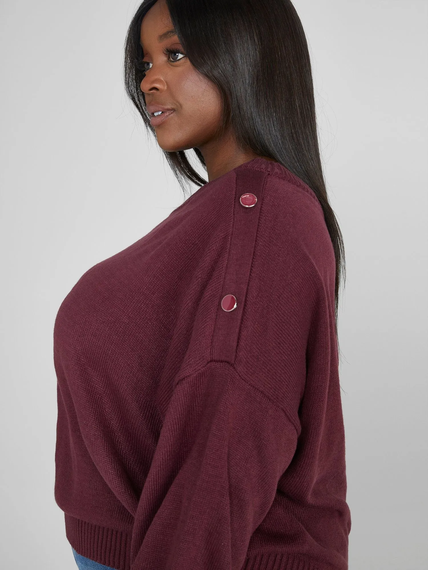 Fashion To Figure - Adrienne Off-Shoulder Sweater