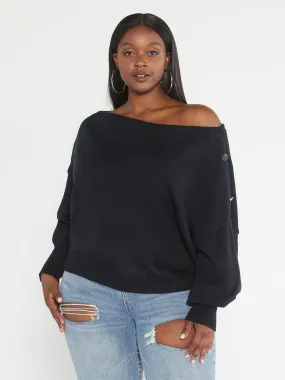 Fashion To Figure - Adrienne Off-Shoulder Sweater