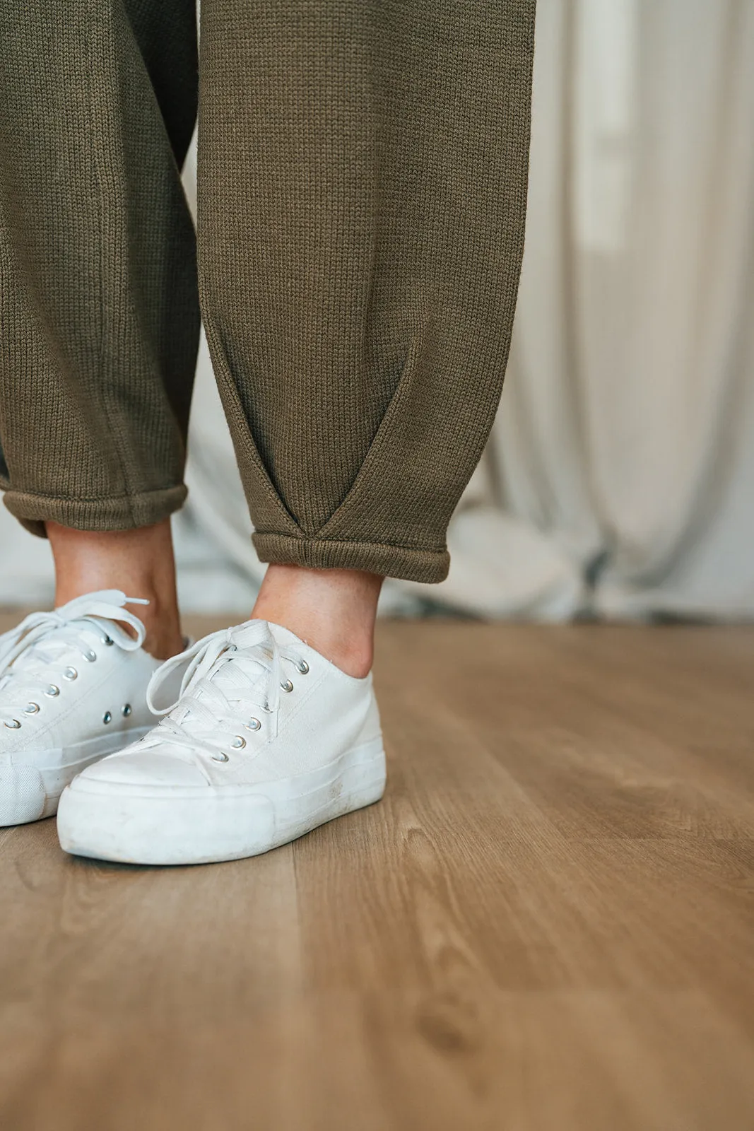 Green Slouchy Pants