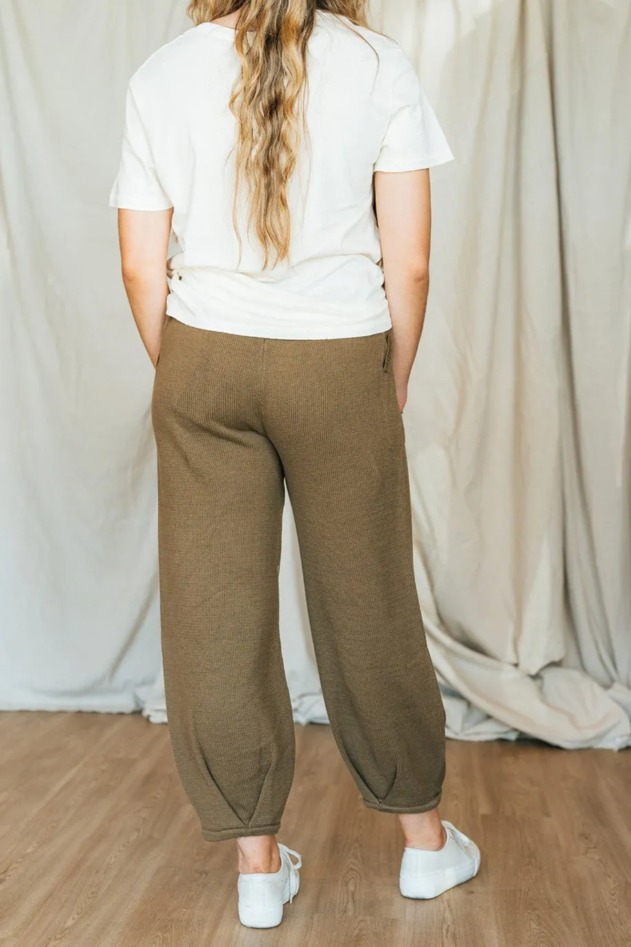 Green Slouchy Pants