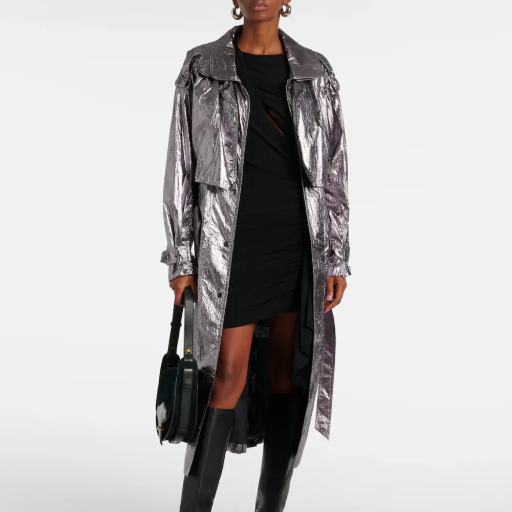 Isabel Marant Laika Trench - Silver