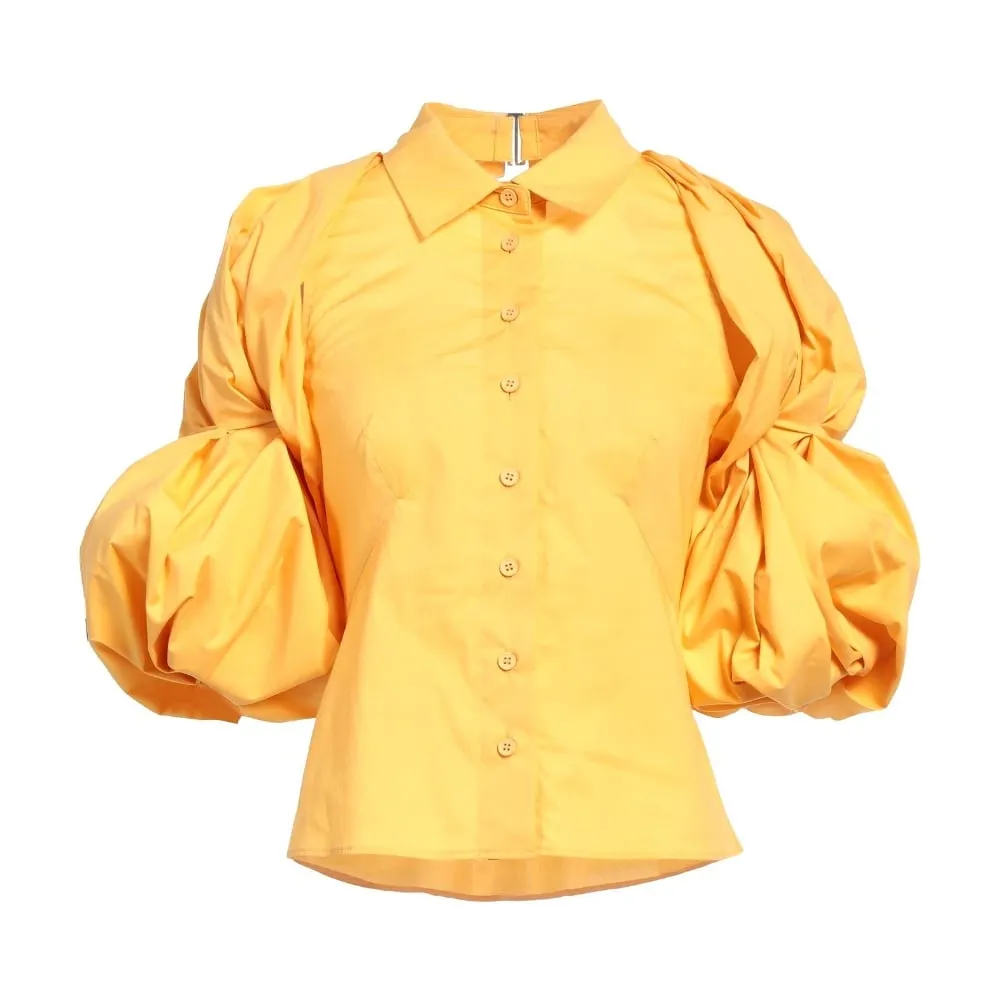 Jacquemus blouse, yellow