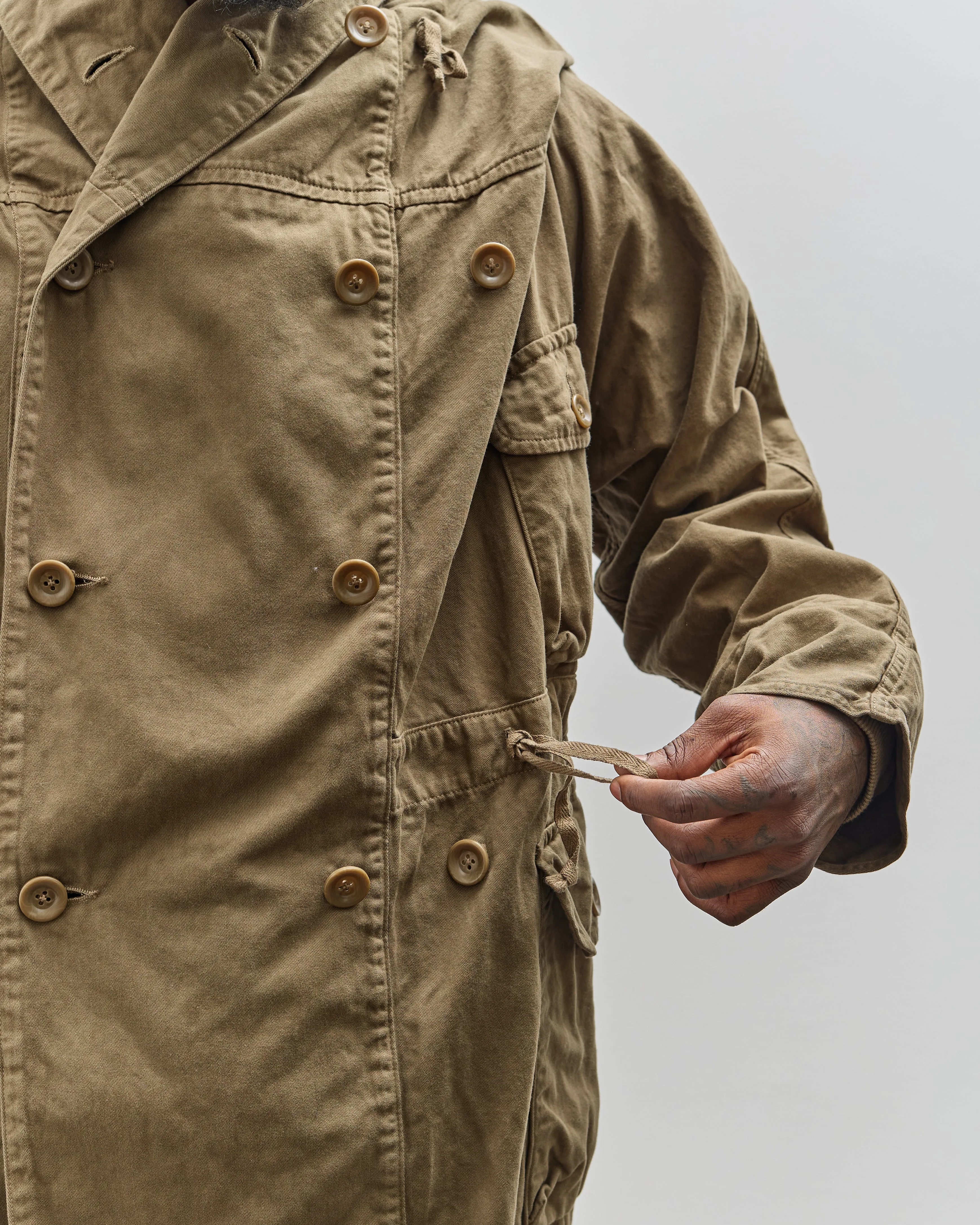 Kapital Katsuragi Ring Coat, Khaki