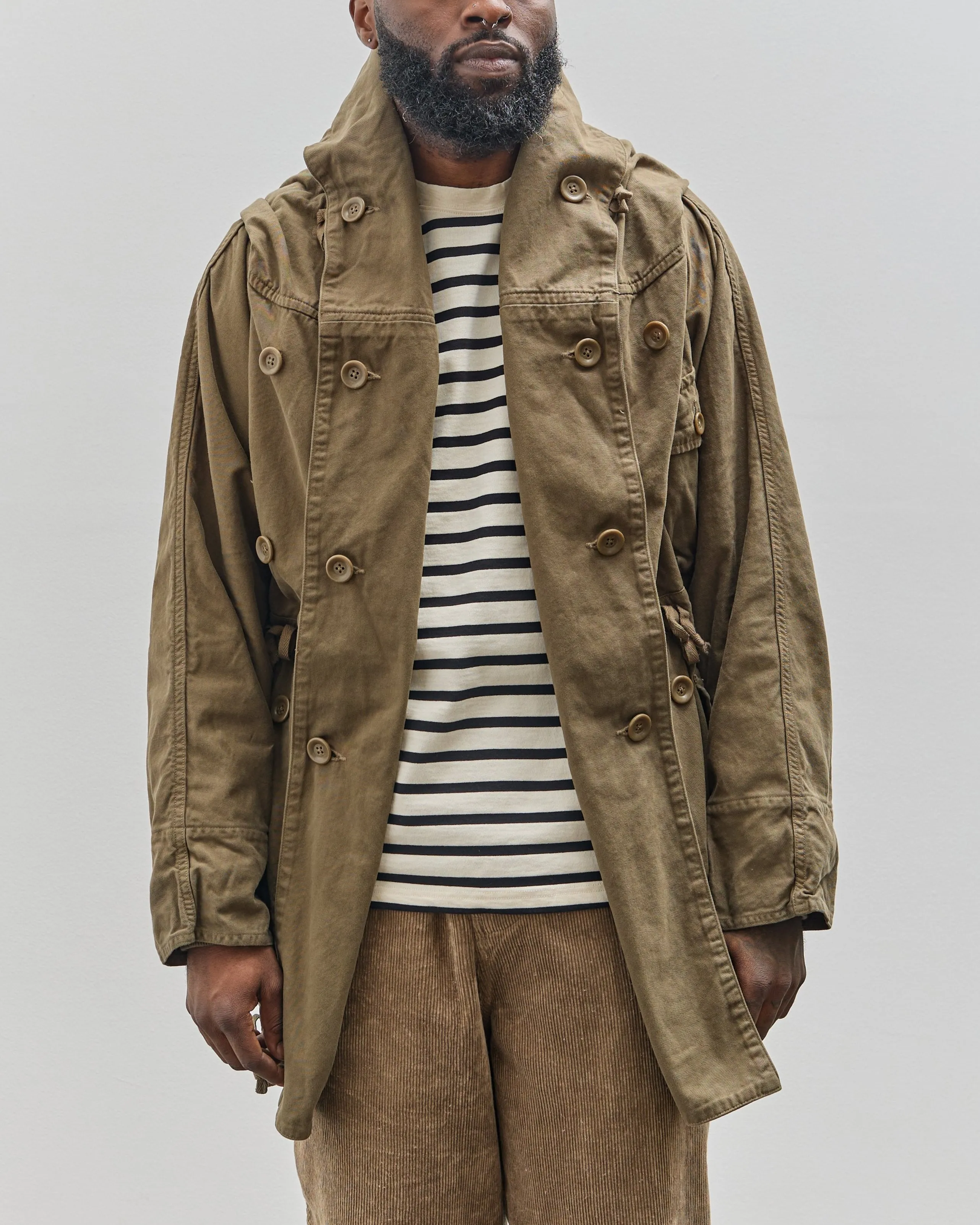 Kapital Katsuragi Ring Coat, Khaki