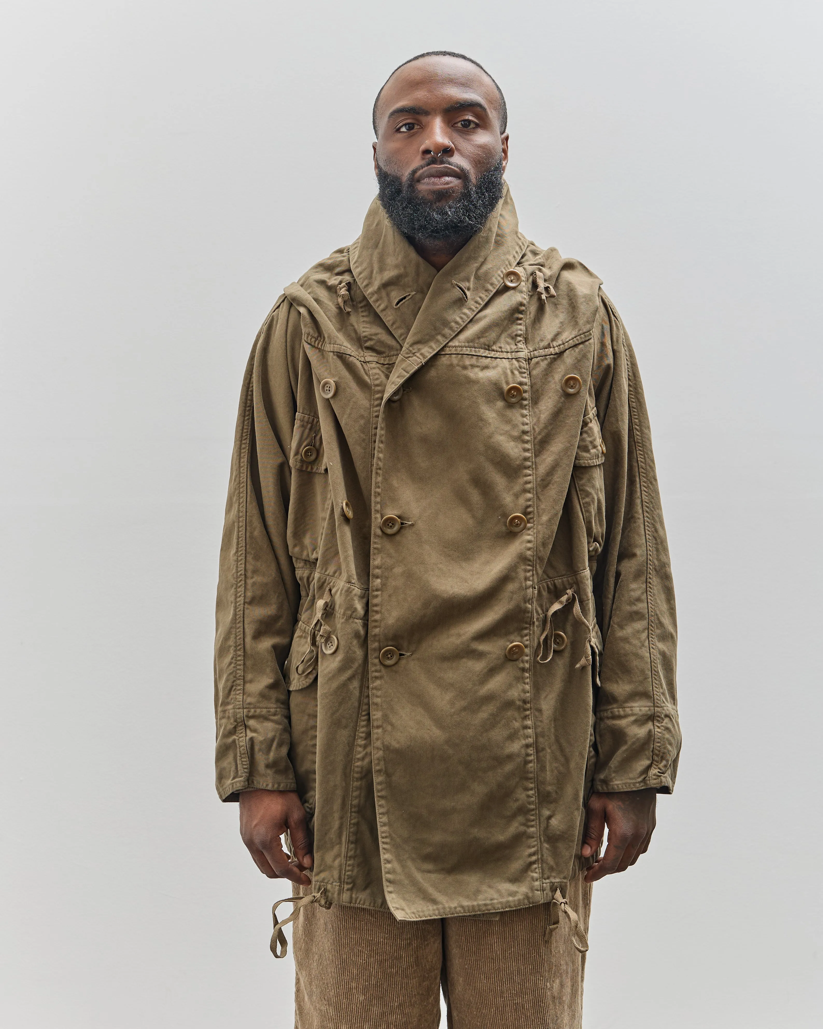 Kapital Katsuragi Ring Coat, Khaki