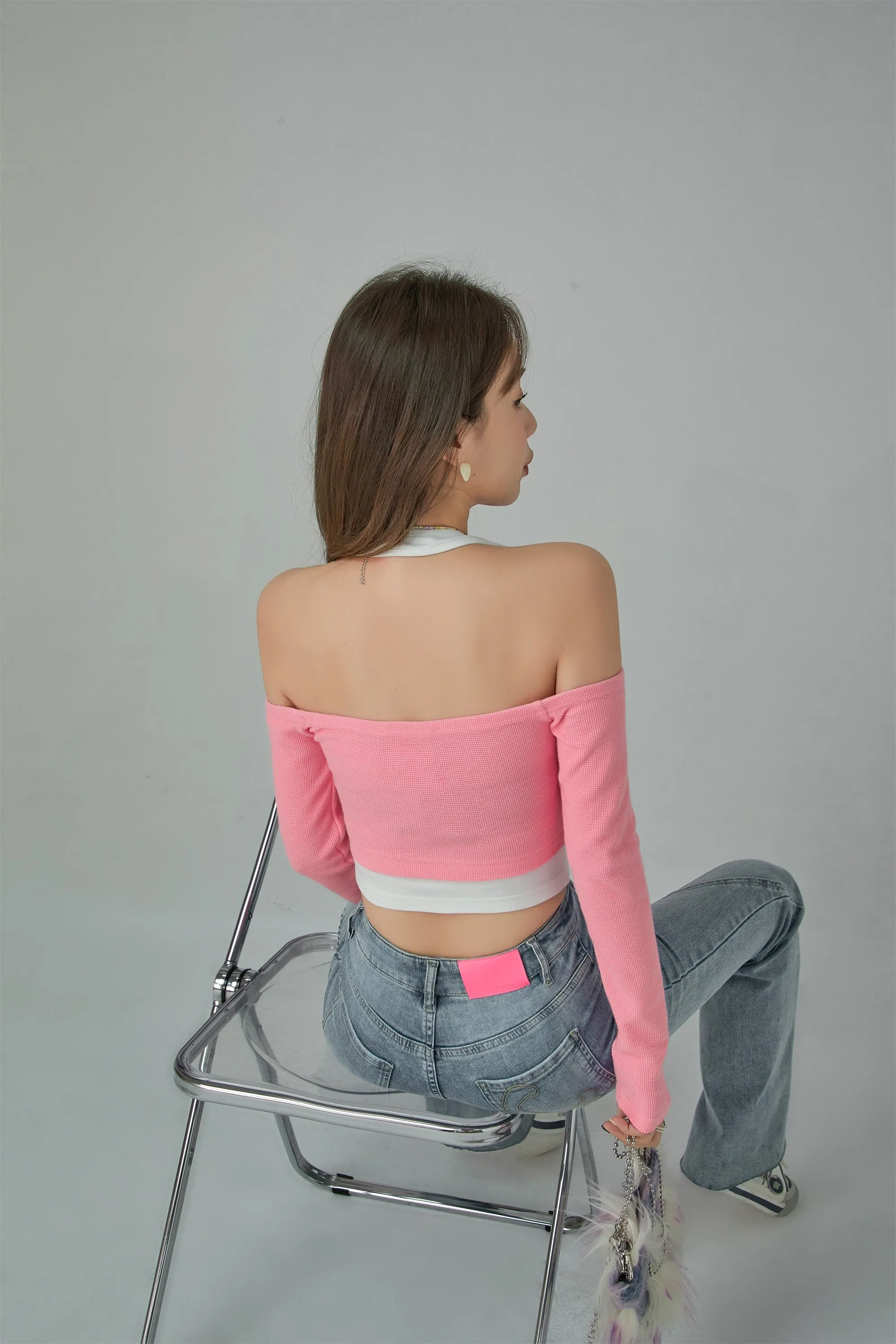 Layered Off Shoulder T-Shirt