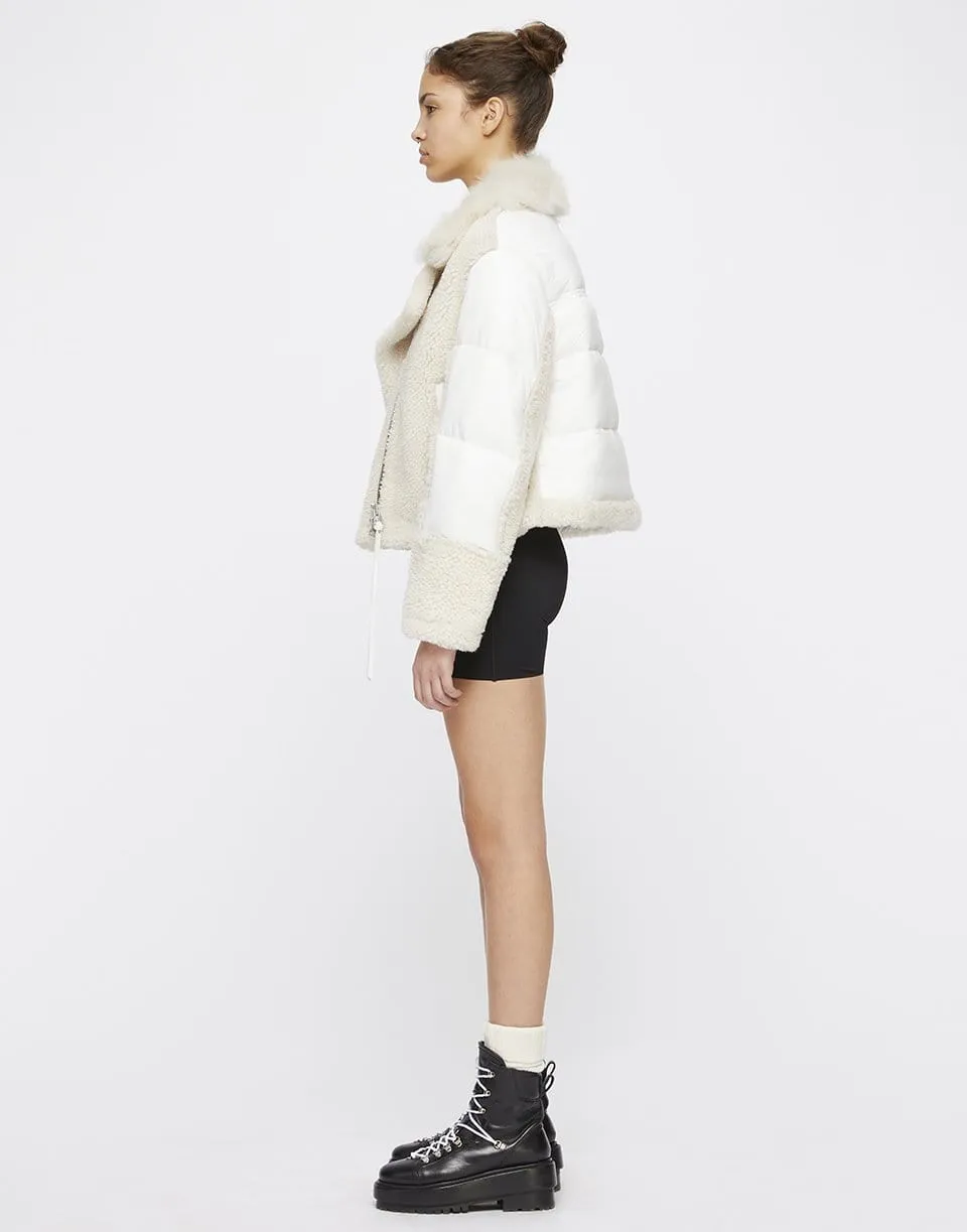 Lena Shearling Puffer