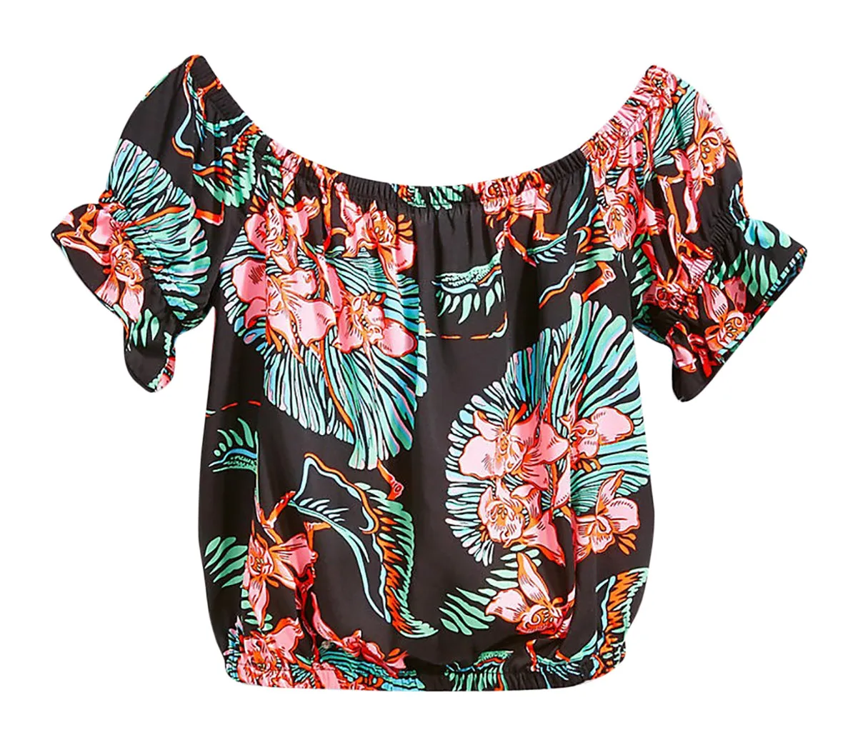 Levi's Women's Luna Off Shoulder Floral Blouse