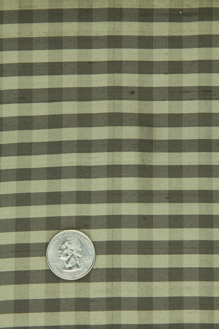 Multicolor Gingham Shantung 642 Fabric