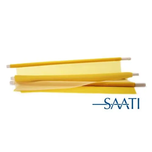 Saati HiTex 280 Yellow Screen Mesh 34 Micron Thread - 55"x1yd