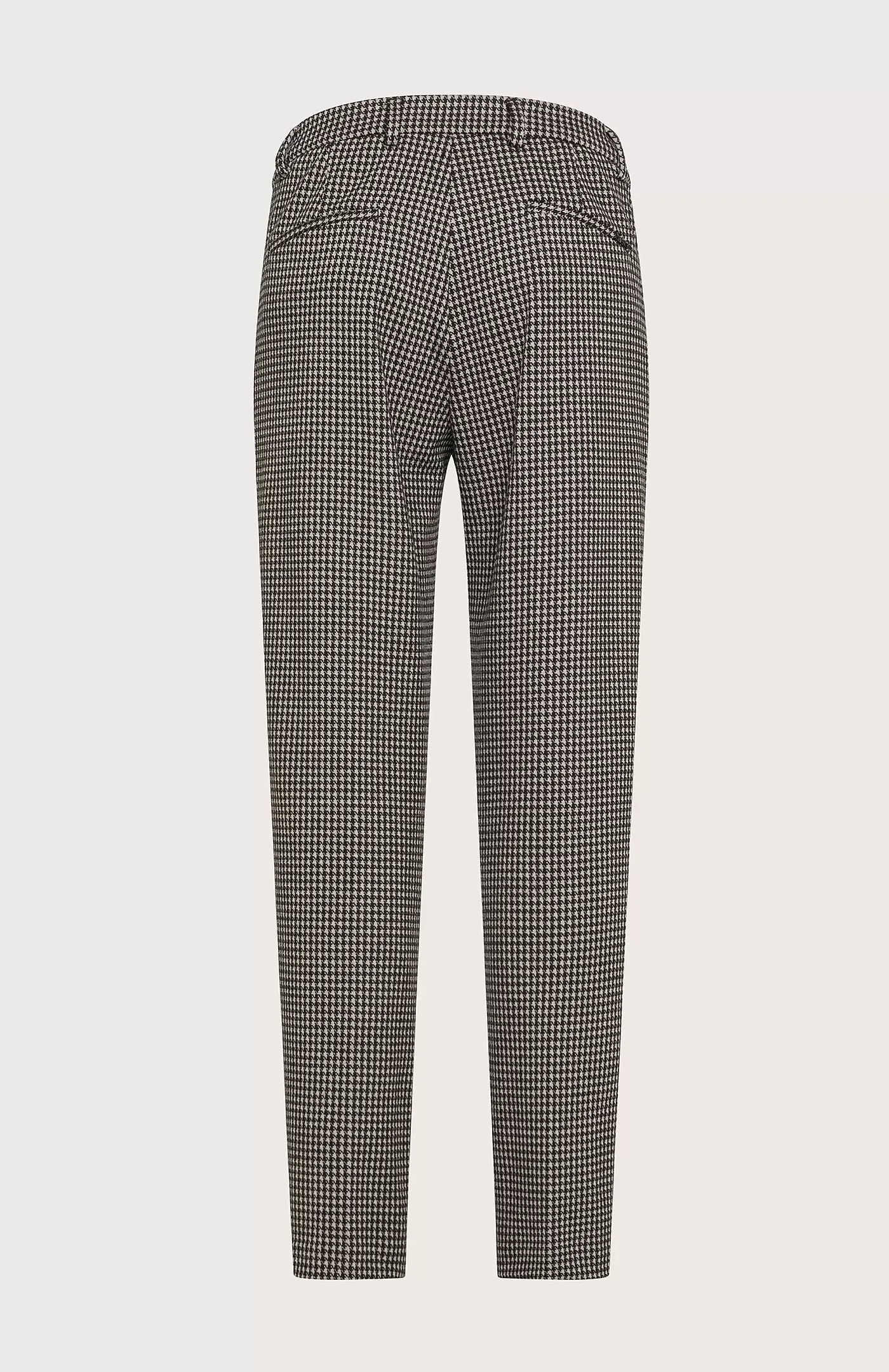 SEVENTY - SLIM FIT ANKLE LENGTH JACQUARD VICHY STRETCH PANT