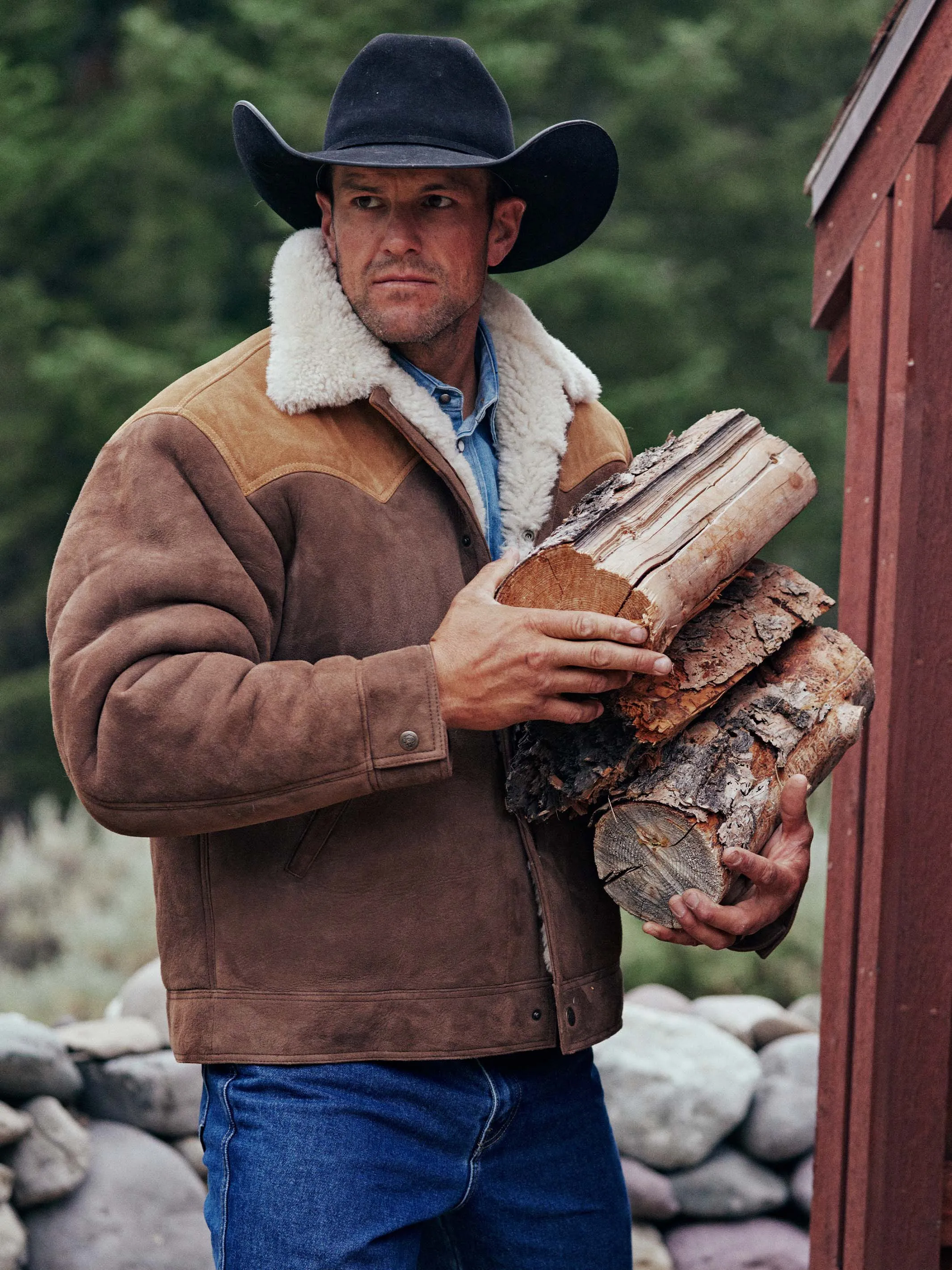 Shearling Trucker