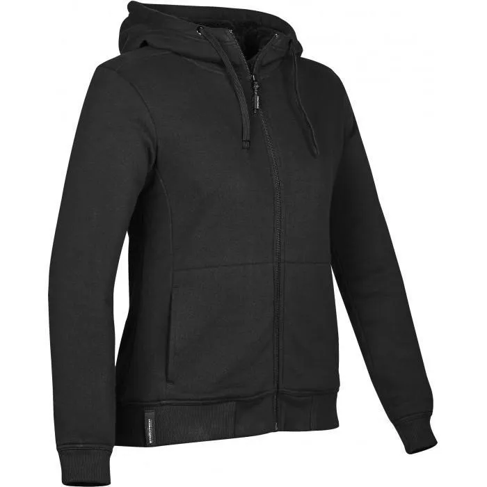 Stormtech Women's Black Yeti Shearling Lined Hoody