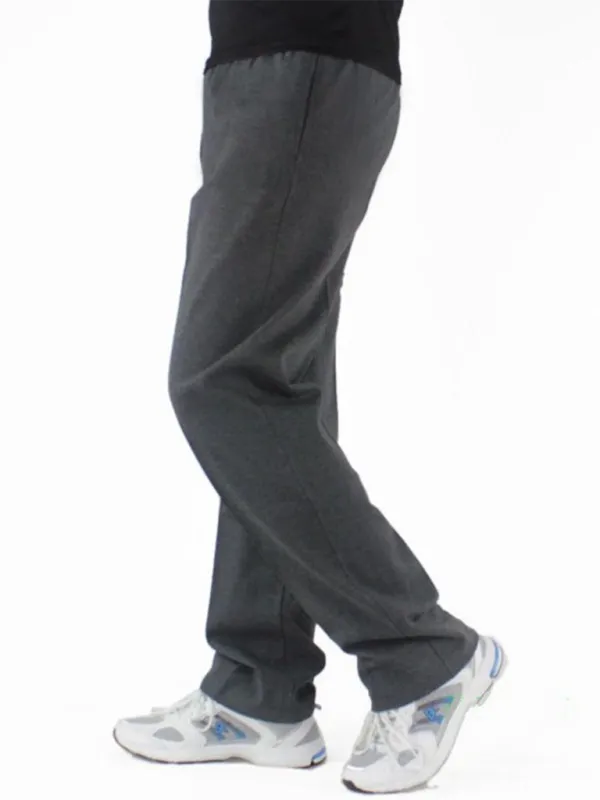 TEEK - Mens Straight Solid Color Loose Trousers