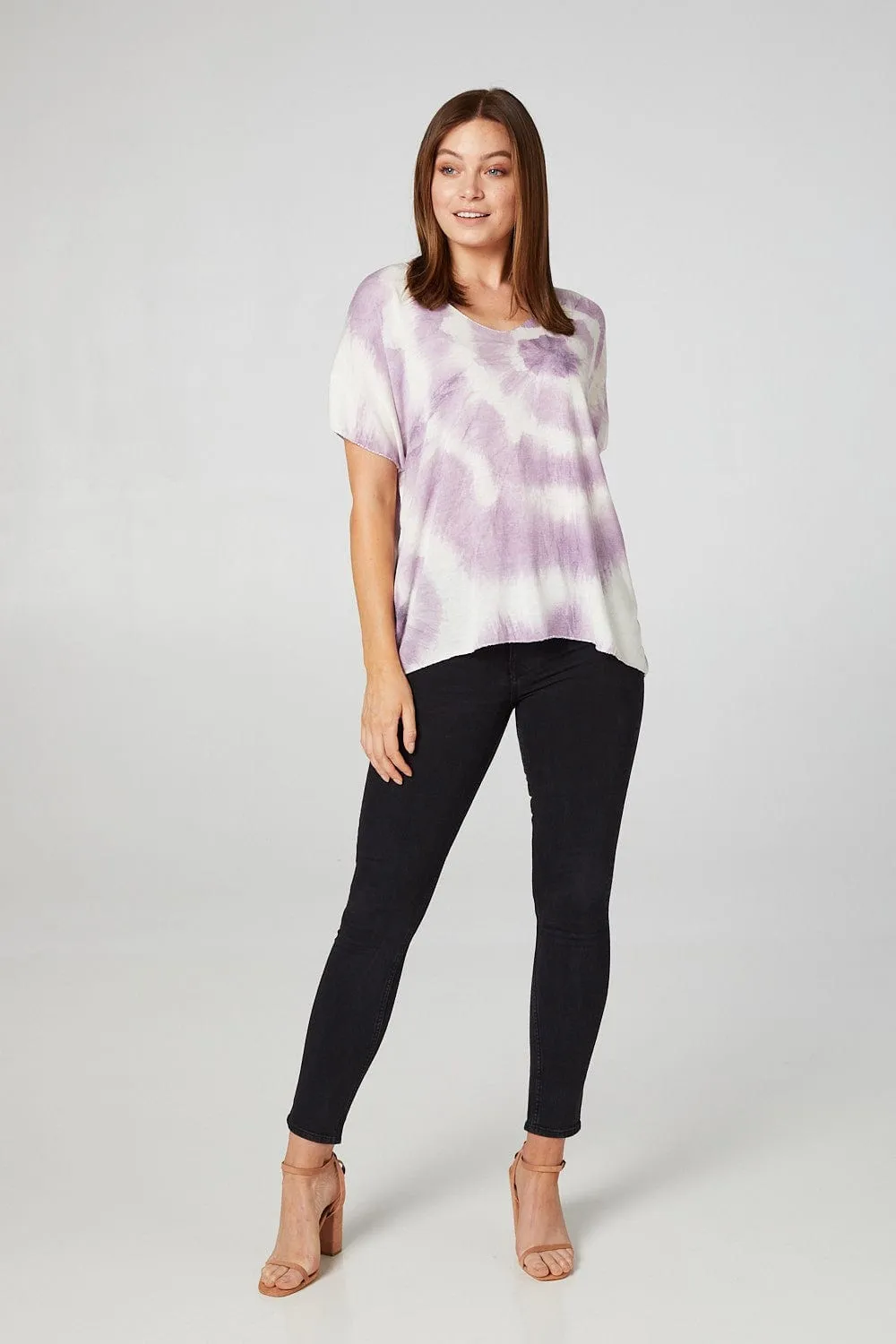 Tie Dye V-Neck T-Shirt