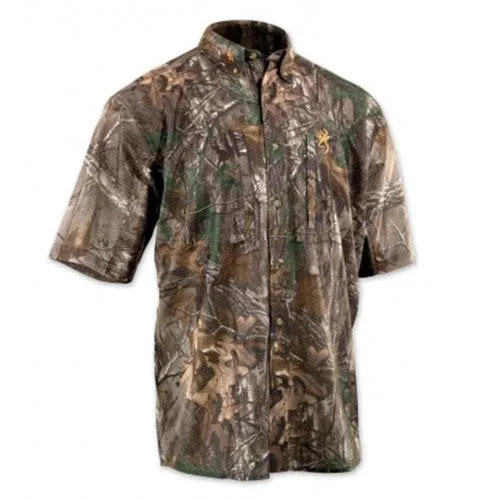 Wasatch Mesh Lite Short Sleeve Shirt - Mossy Oak Break-Up Country, 2X-Large